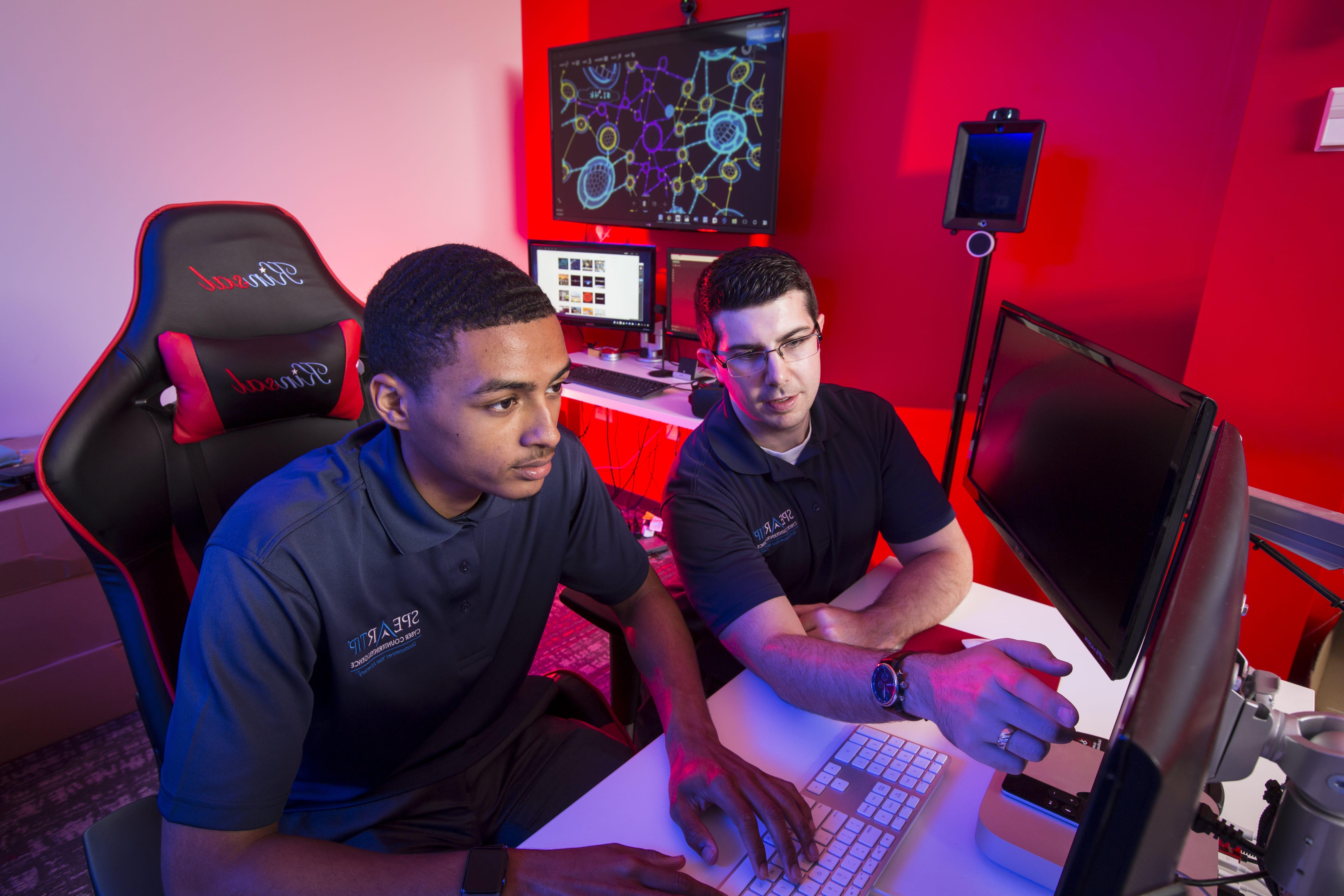 cyber security students at Maryville University